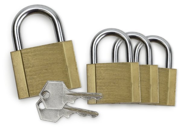 Safety Padlocks 4 pcs.