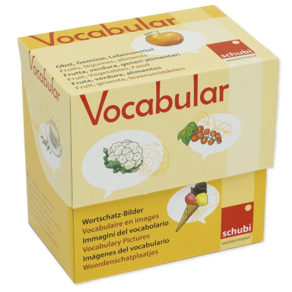 Picture Box "Vocabulary Fruit, Vegetables, Food".