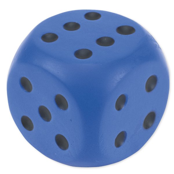 Silent Dice, 6 cm, assorted colours