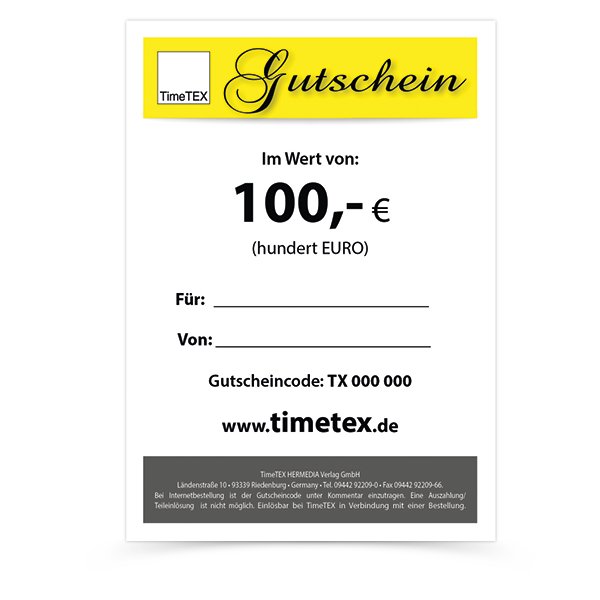 TimeTEX Voucher 100.00