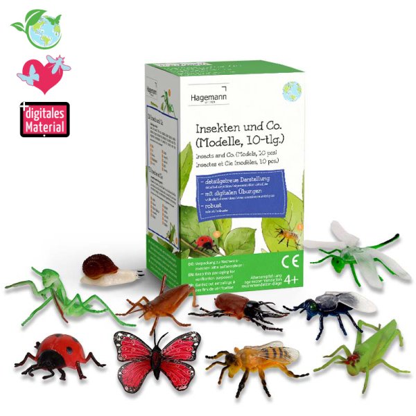 Model "Insects and More", 10 pcs.