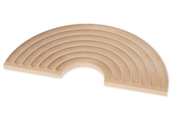 Rainbow board made of wood, 45x22 cm
