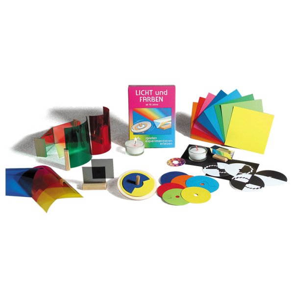 Experiment Set "Light and Colour", 69 pcs.